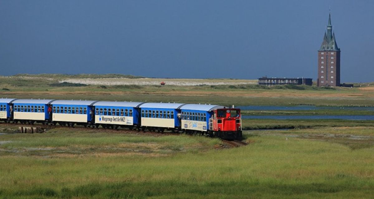Deutsche Bahn erneuert Gleise auf Wangerooge 