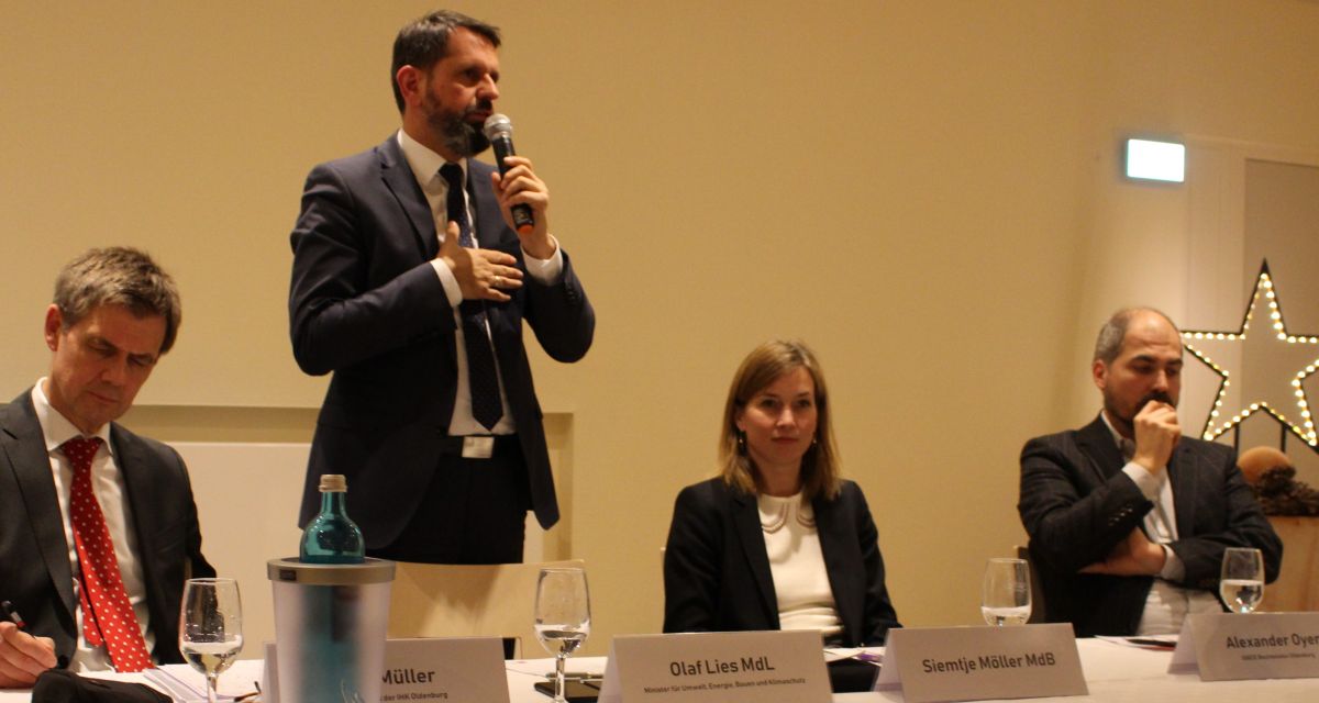 Veranstaltung „Grüner Hafen – Das Zusammenspiel von Energiewende und Hafenwirtschaft“ in Wilhelmshaven