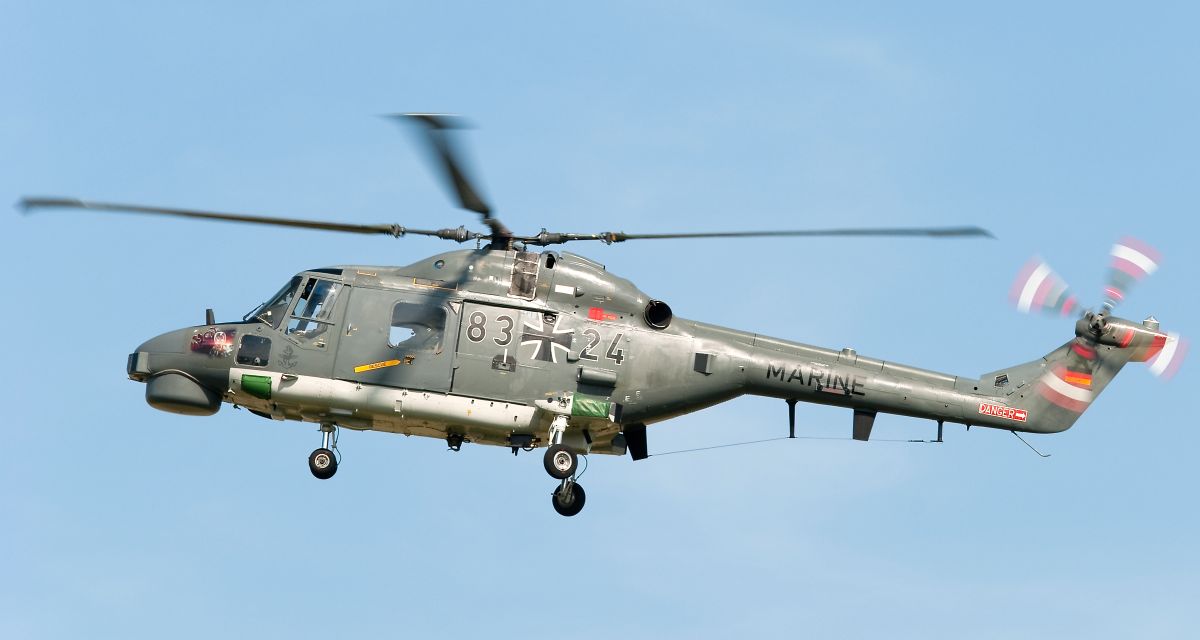 Sea Lynx Hubschrauber Helikopter der MarineThis file is licensed under the Creative Commons Attribution-Share Alike 2.0 Generic license.