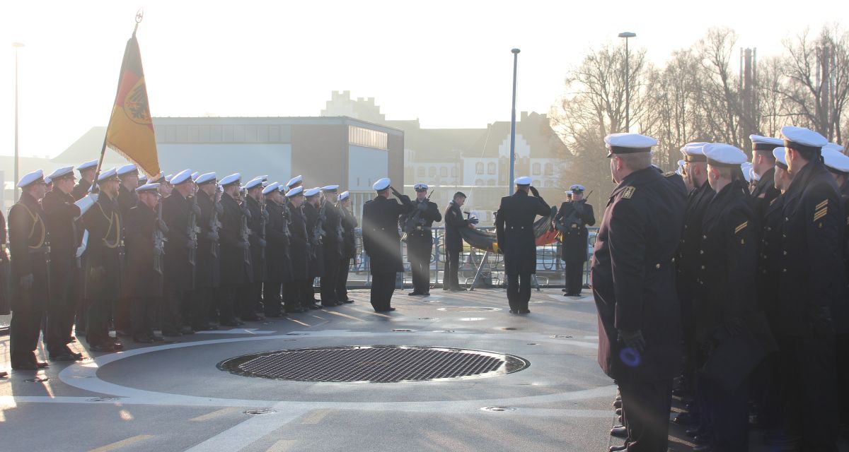Fregatte „Augsburg“ außer Dienst gestellt