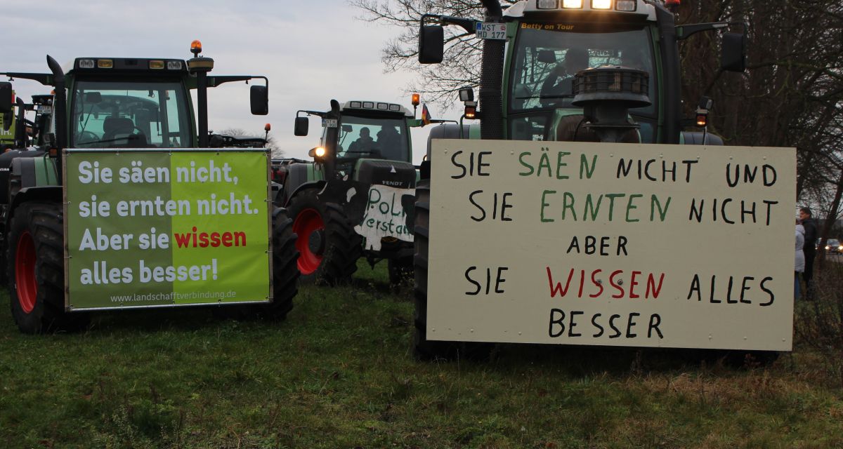 Demonstration in Wilhelmshaven