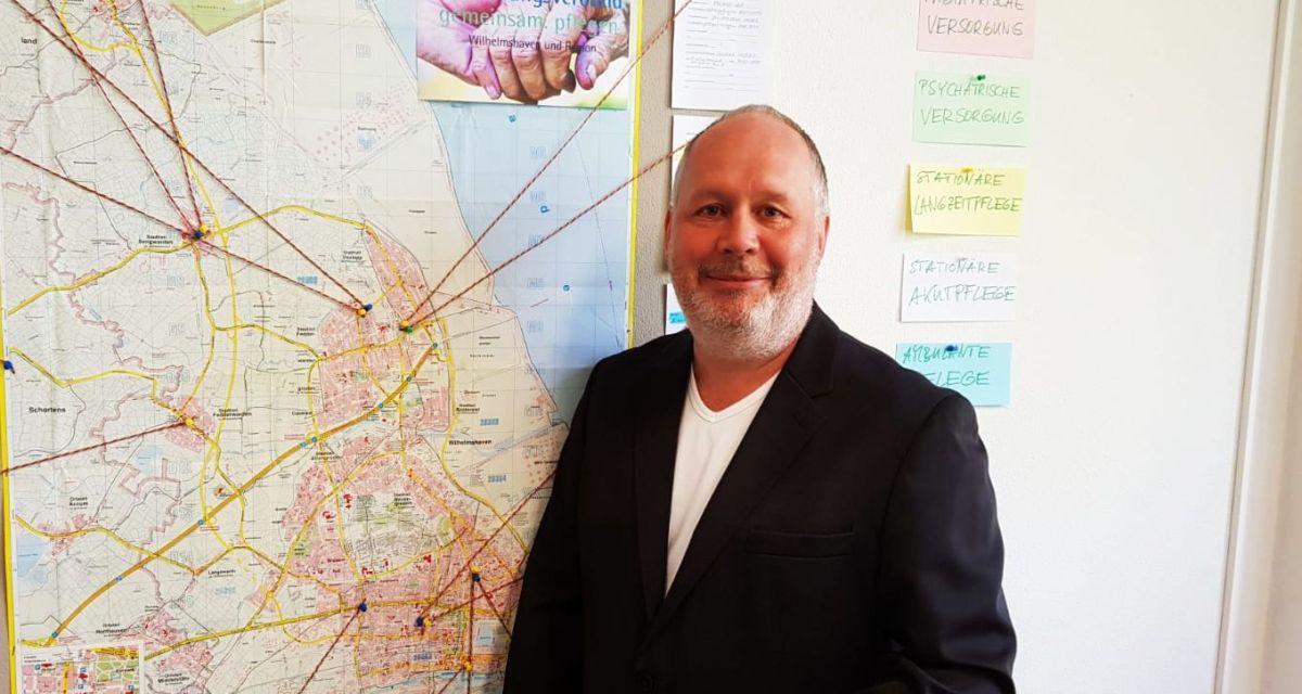 Der Koordinator des Pflege-Ausbildungsverbundes Wilhelmshaven und Region Ernst Neumeister.