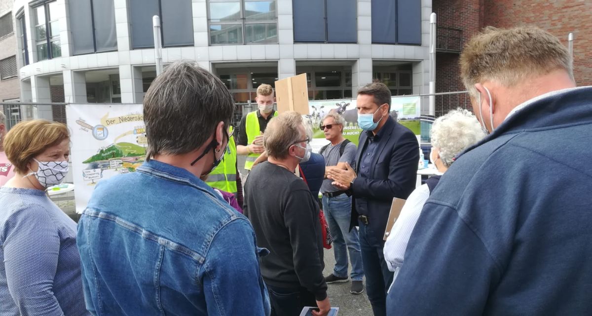 Kreislandvolkverband informiert über Niedersächsischen Weg