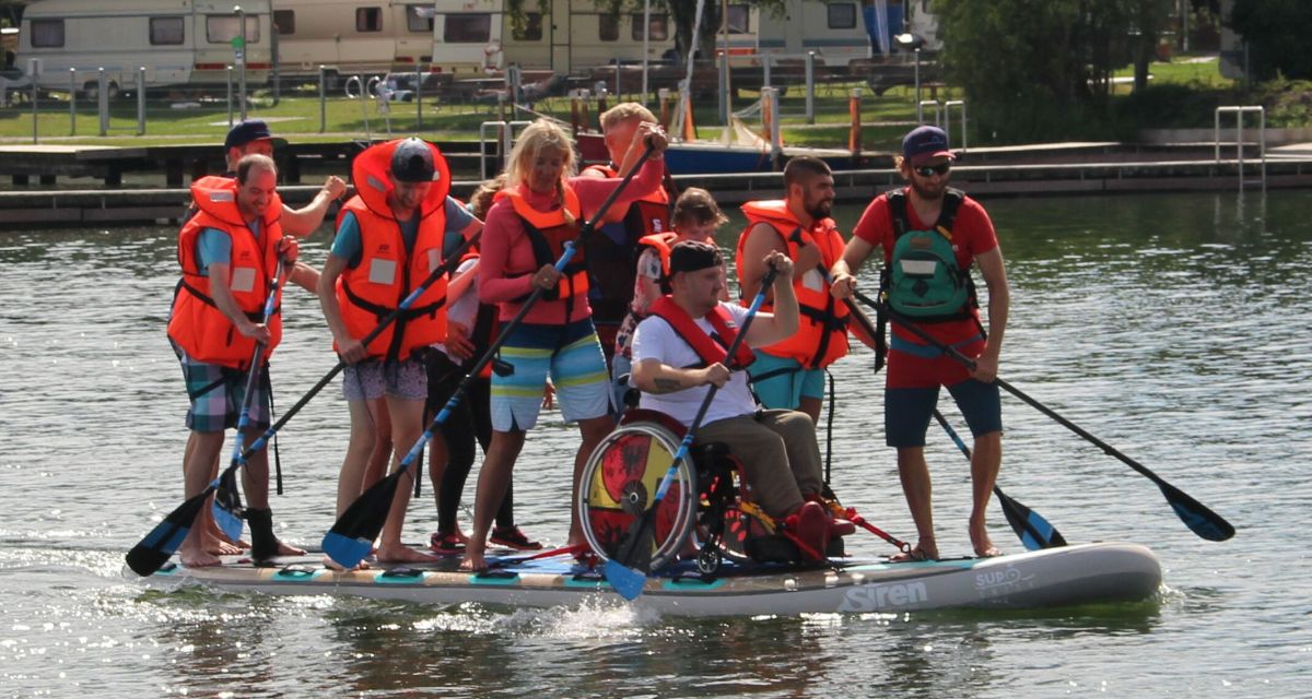 Wilhelmshavener Wasserport Verein bietet Stand-Up-Paddling mit Inklusion