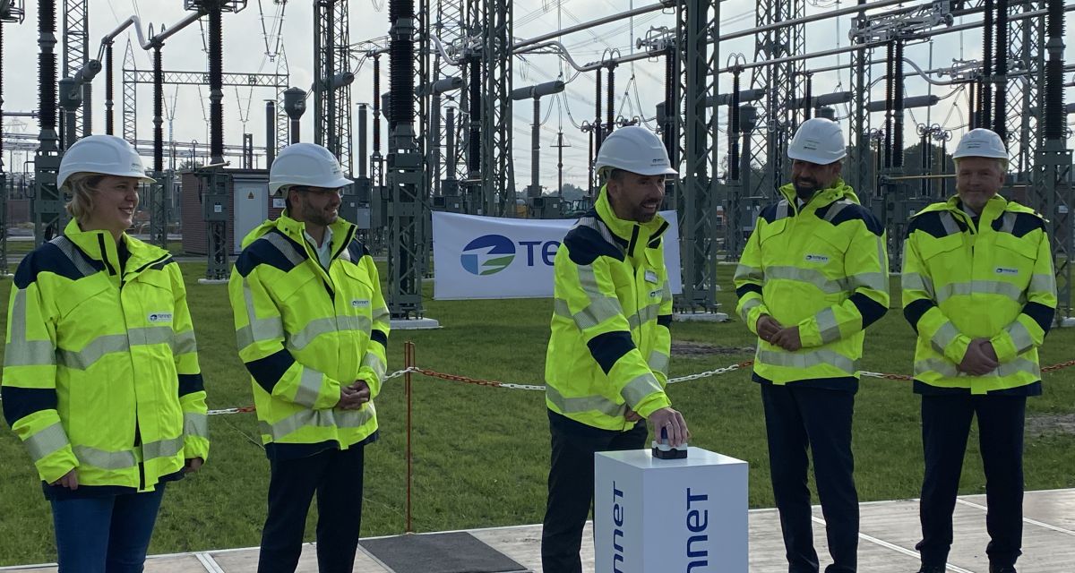 TenneT nimmt Netzknoten für Energiewende in Betrieb