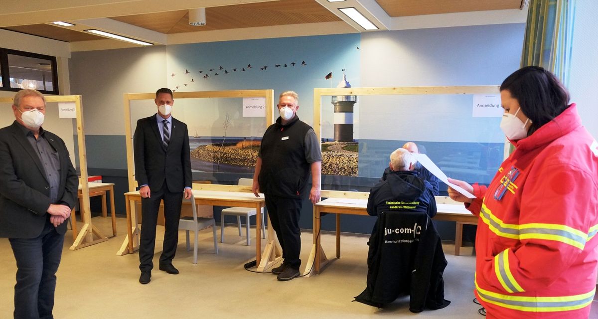 Impfzentrum Landkreis Wittmund Krisenstab