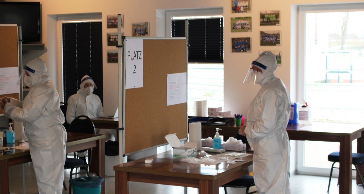 Testzentrum in Wilhelmshaven nimmt Arbeit auf