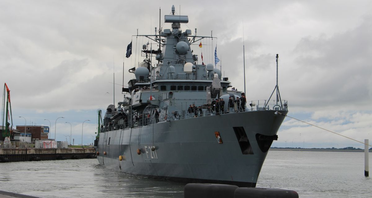 Kramp-Karrenbauer in Wilhelmshaven