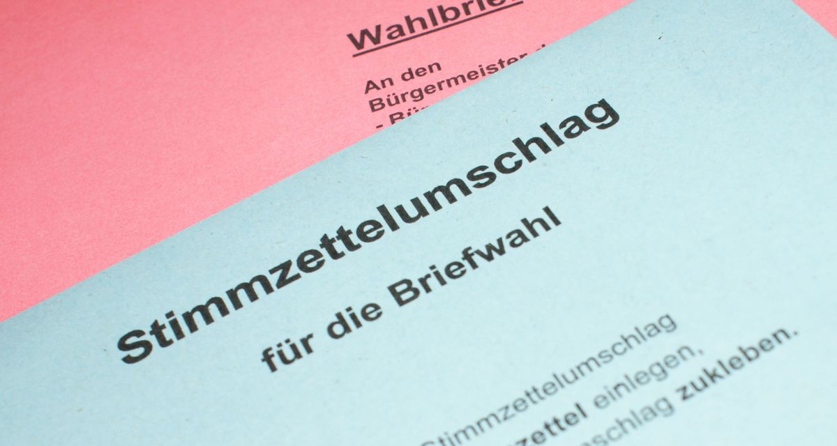 Teils unvollständige Briefwahlunterlagen im Wangerland