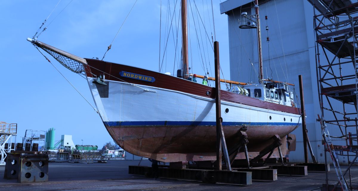 Traditionssegler „Nordwind“ in Dänemark