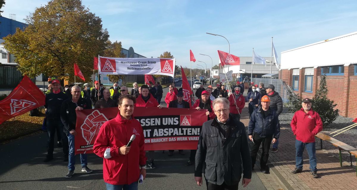 IG Metall fordert sichere Arbeitsplätze in der Stahlindustrie