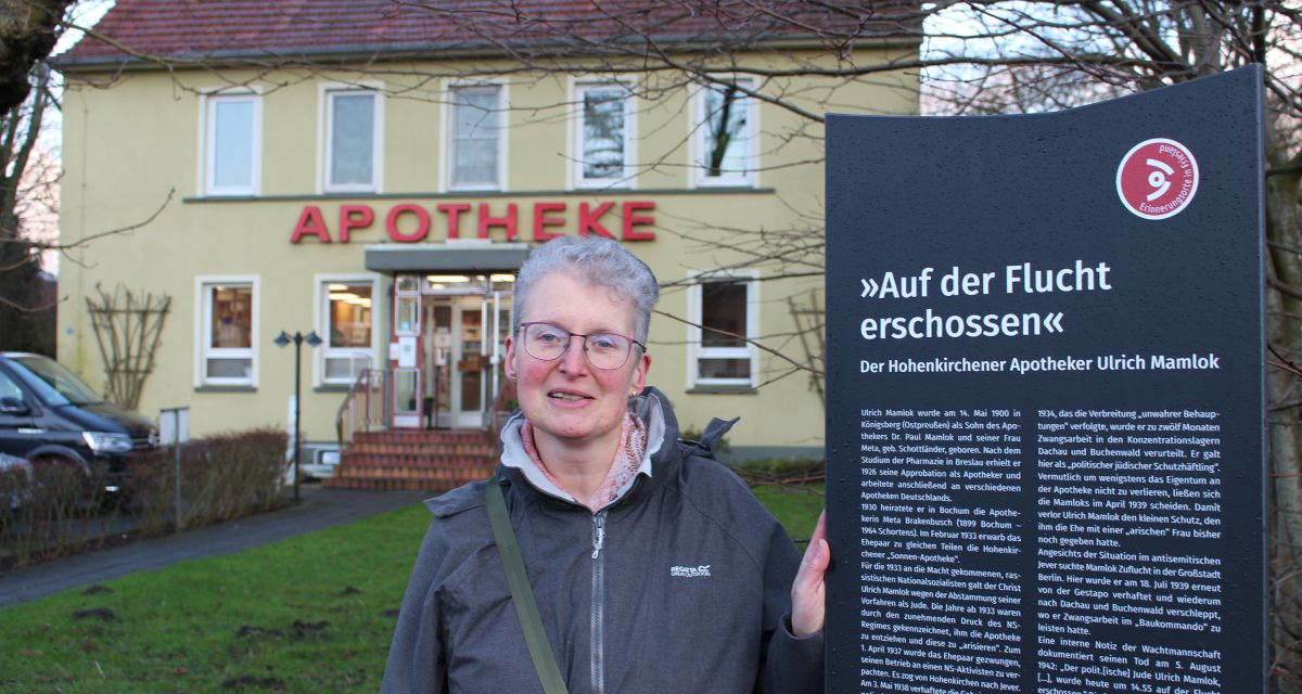 Neue Gedenkstele in Hohenkirchen