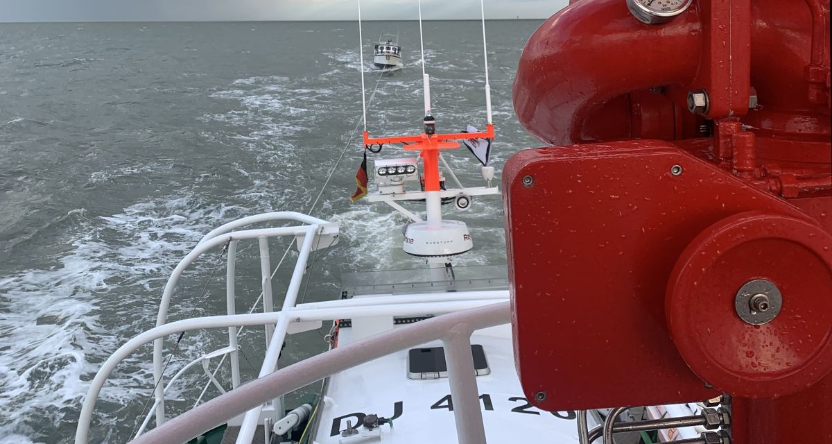 Wassereinbruch Motoryacht