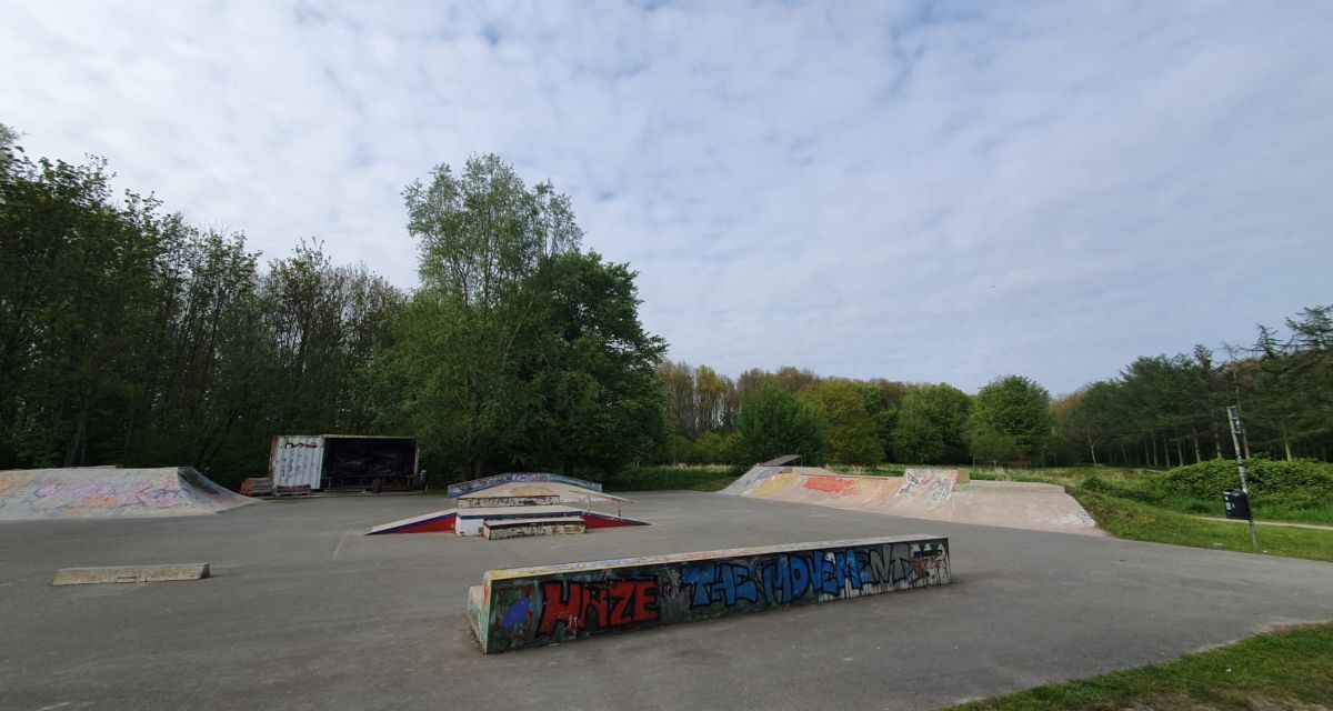 Skater aus Jever weihen umgebauten Platz ein