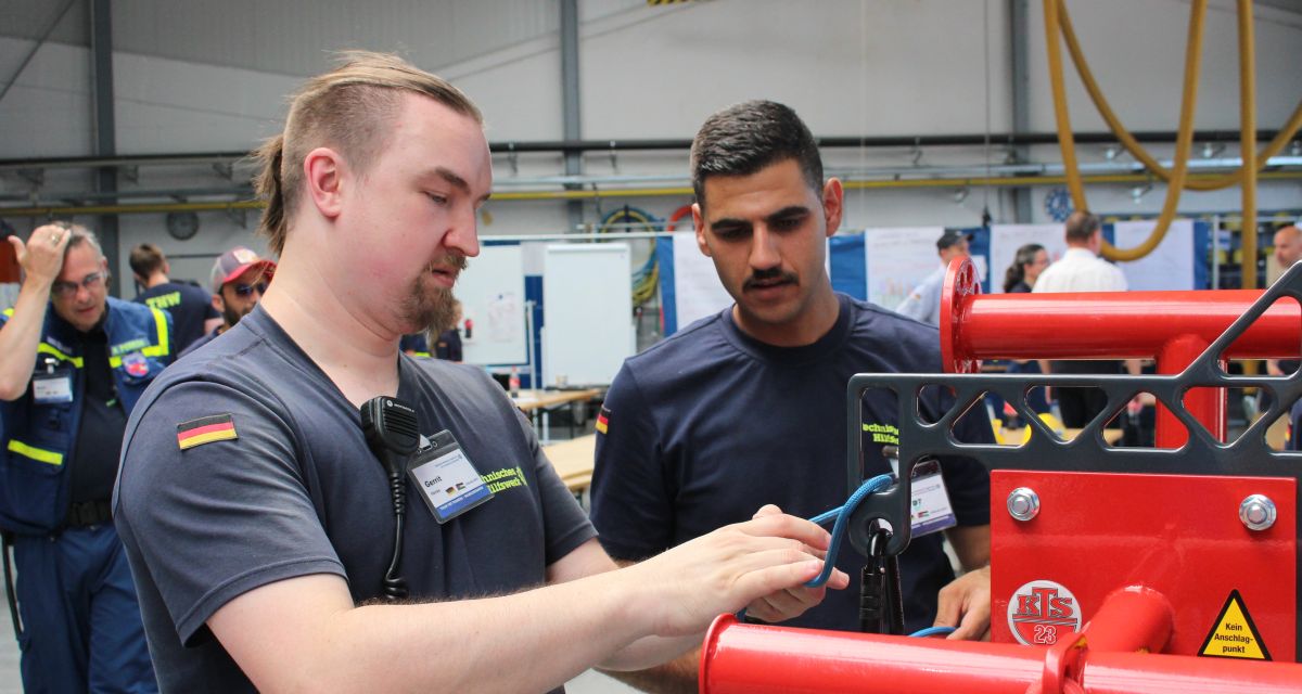Technisches Hilfswerk bildet jordanische Zivilschutzbehörde aus