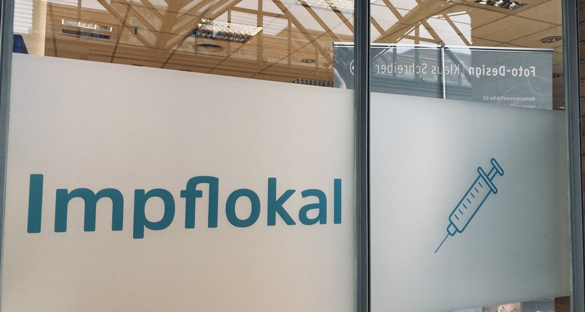 Impflokal in der Wilhelmshavener Nordsee Passage.