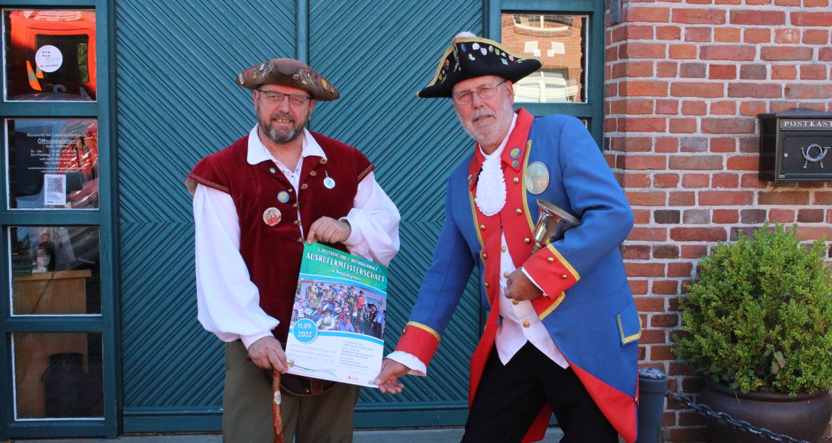 Das Programm der Ausrufermeisterschaft in Neustadtgödens wird vorgestellt