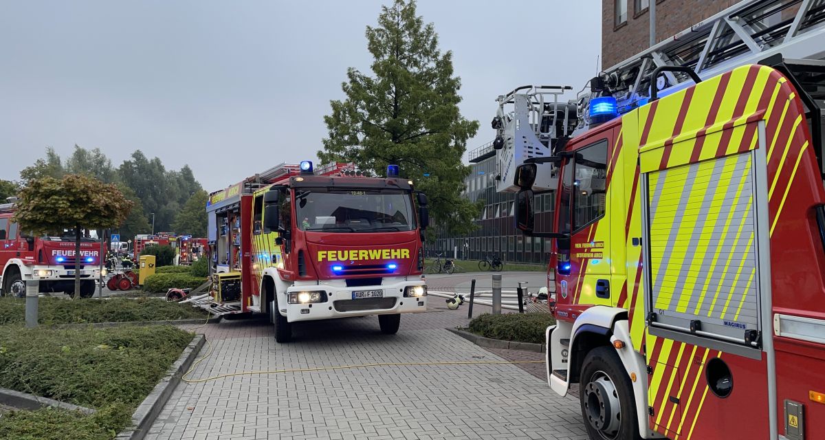 Millionenschaden nach Feuer in Auricher Klinik