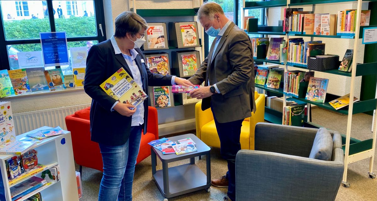 Stadtbibliothek Varel eröffnet neu eingerichteten Willkommensbereich