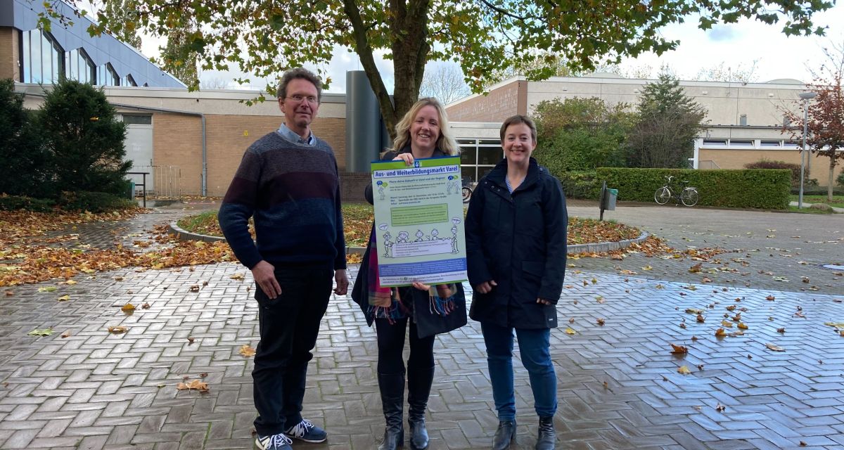 Aus- und Weiterbildungsmarkt erstmals in Oberschule Varel