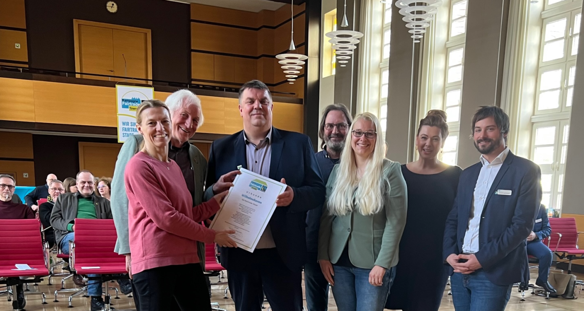 Wilhelmshaven wird Fairtrade-Town