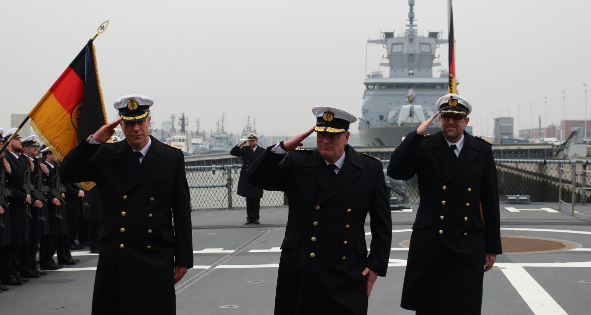 Kommandowechsel beim zweiten Fregattengeschwader