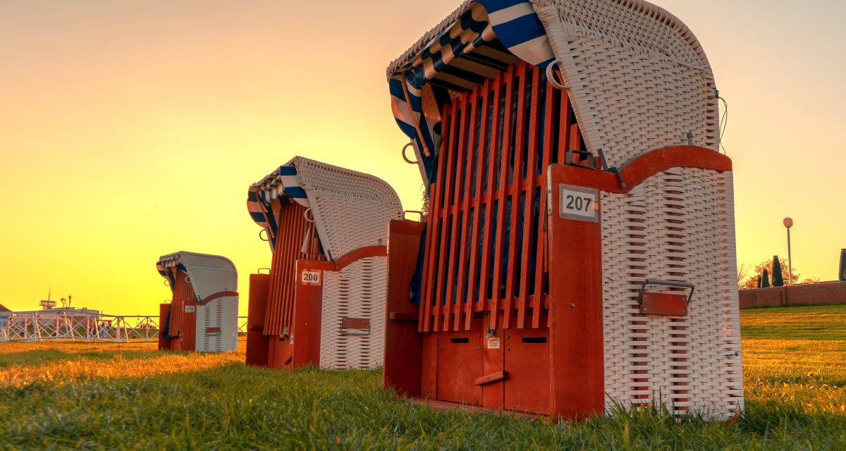 Strandkörbe am Südstrand