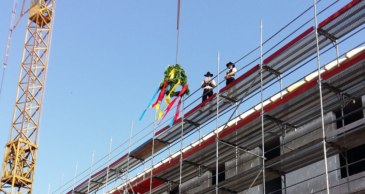 Richtfest Marinestützpunkt