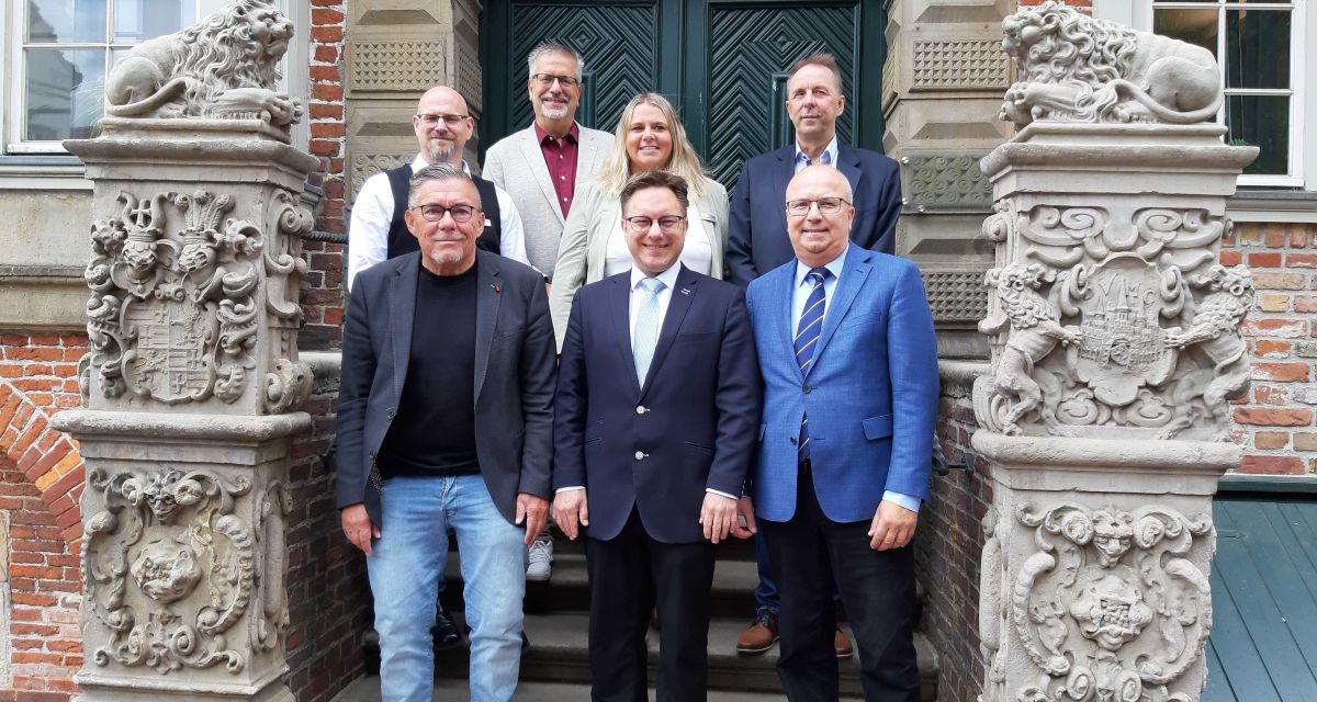 Neue Abteilungsleiter im Rathaus Jever vorgestellt