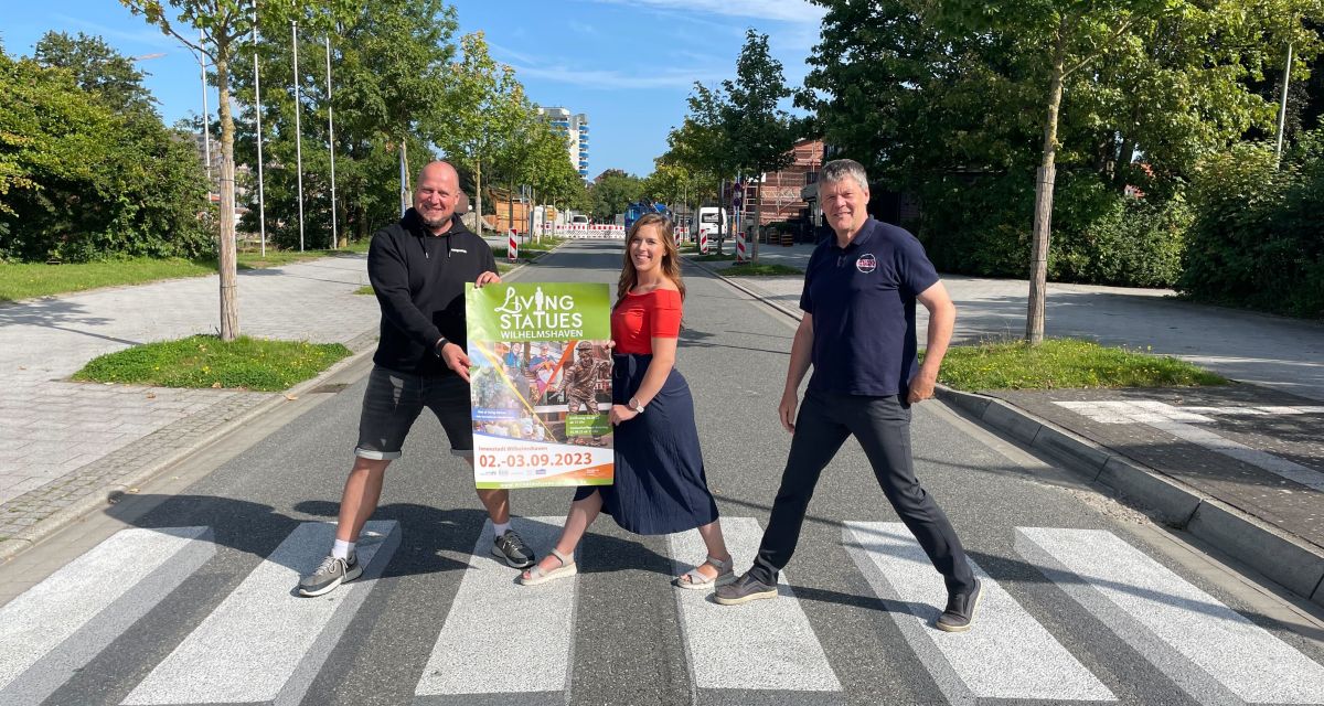 Living Statues kommen nach Wilhelmshaven zurück