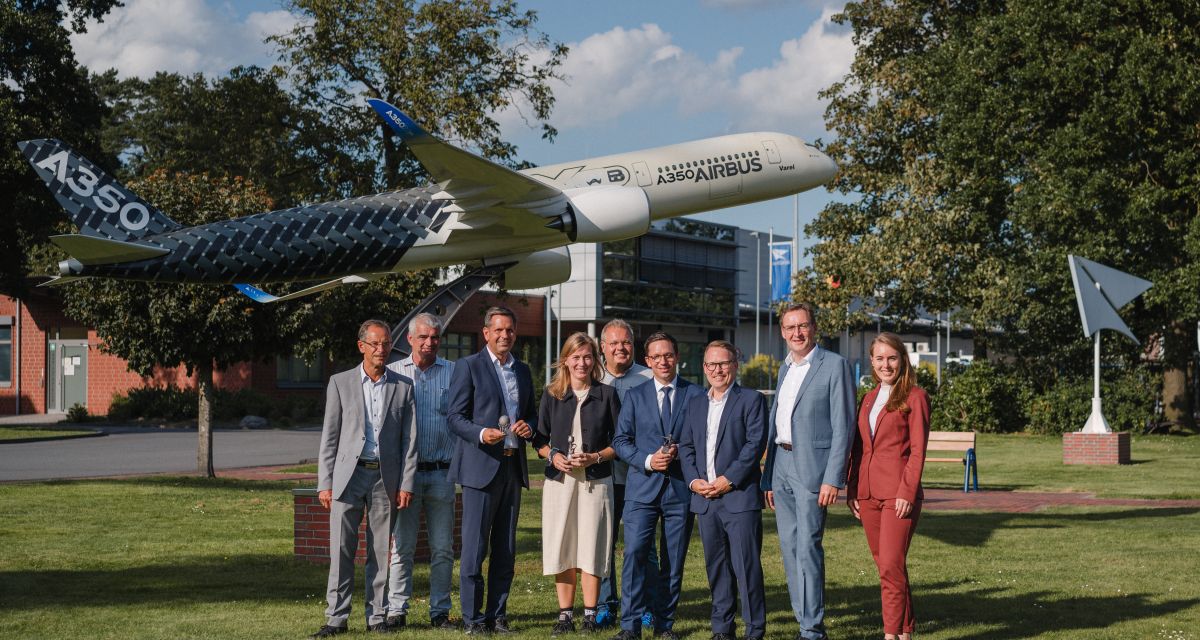 Möller, Lies und Mohrs besuchen Premium Aerotec