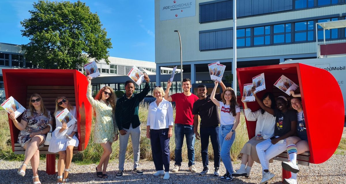 Absolvent*innen der DSH-Prüfung an der Jade Hochschule im Jahr 2023