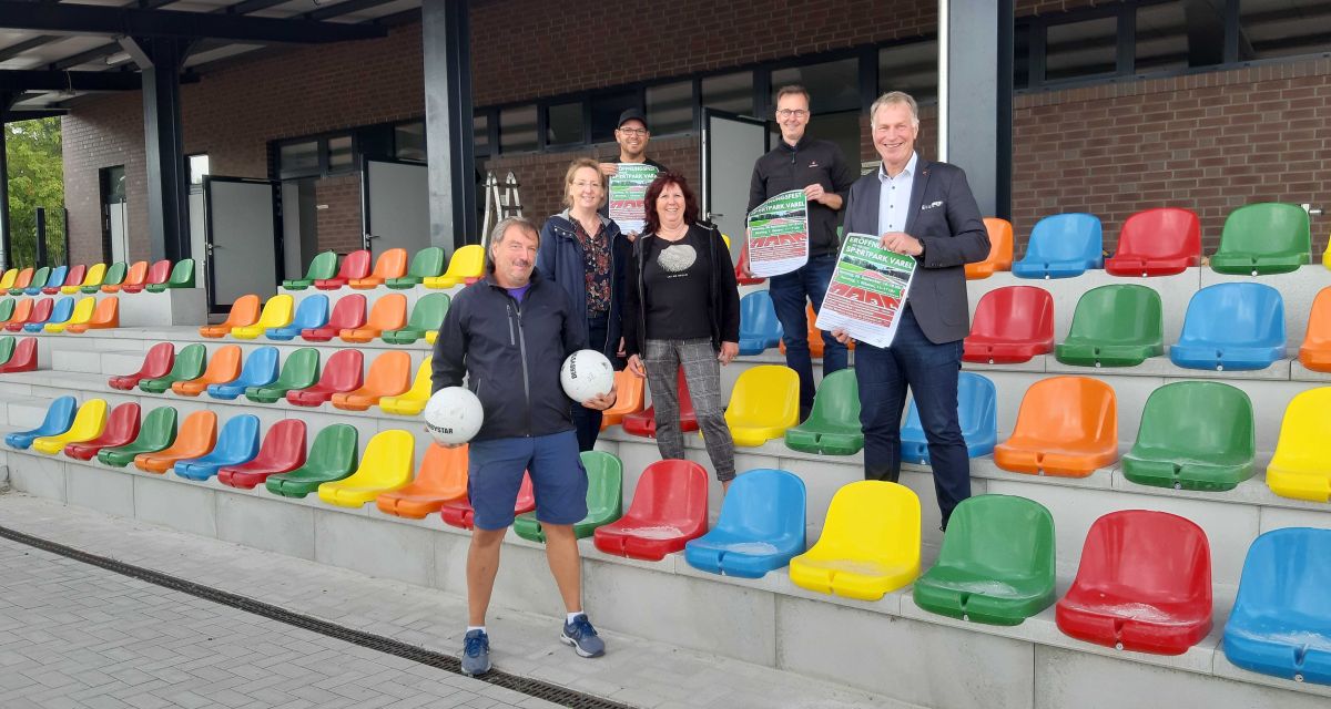 Sportpark in Varel wird eröffnet