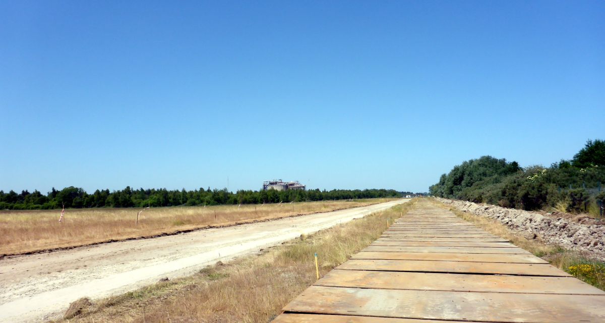 Die WAL II - Wilhelmshavener Anbindungsleitung 2 zum LNG Terminal