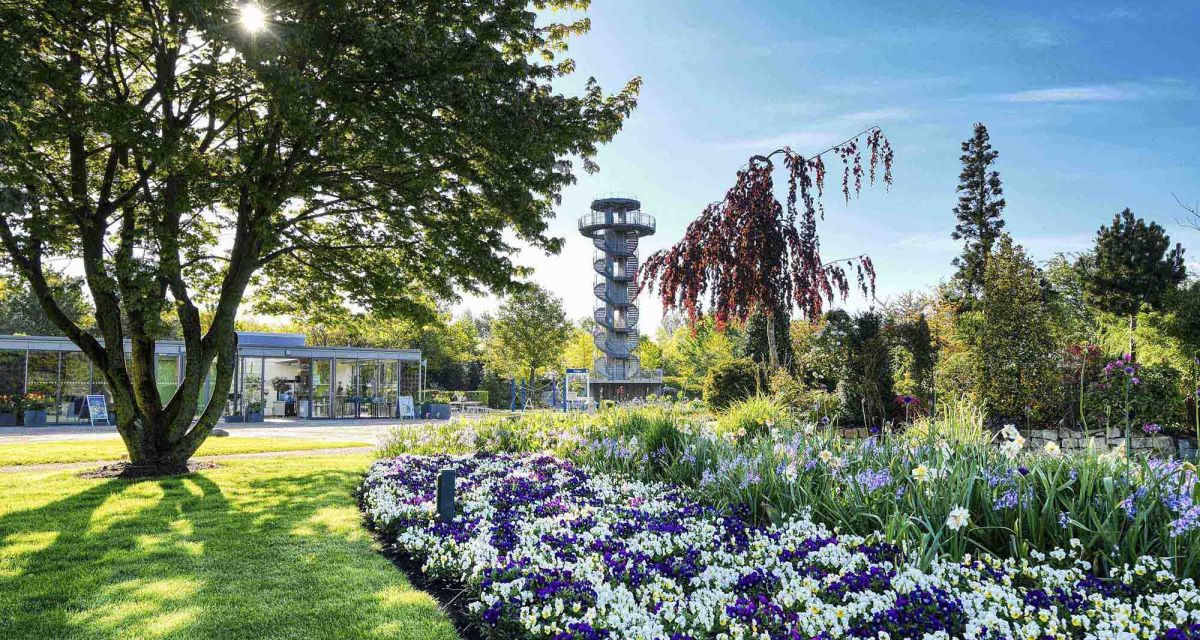 Frühlingsflor Park der Gärten