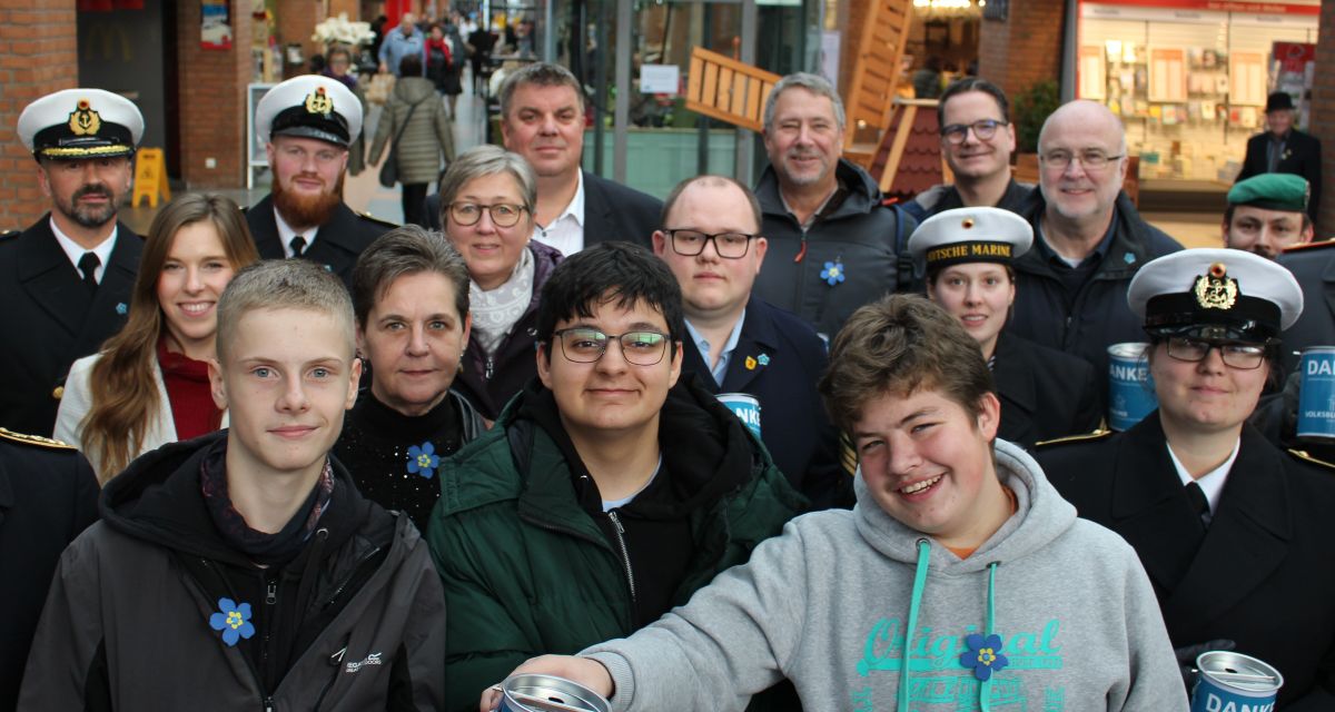 Straßensammlung für Volksbund Deutsche Kriegsgräberfürsorge gestartet