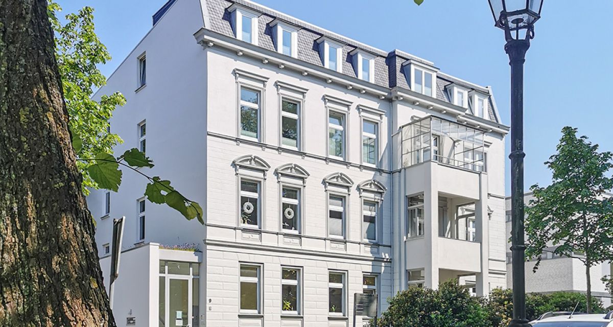 Zu sehen ist die Fassade des Beratungszentrum Wilhelmshaven in der Adalbertstraße 9