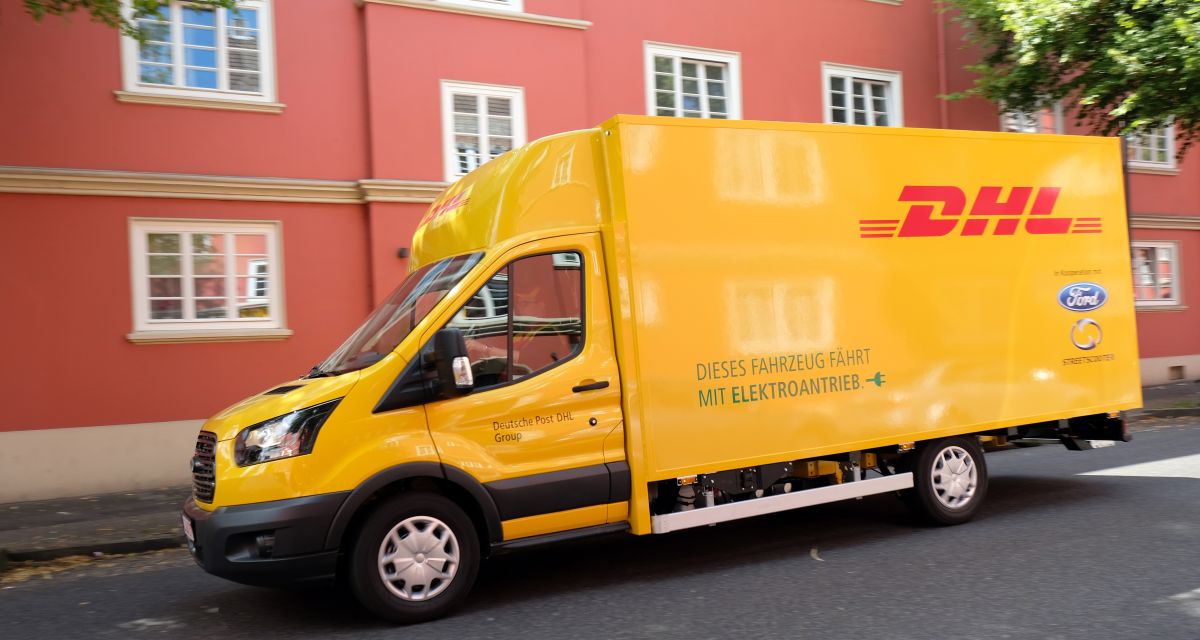 DHL Zustellfahrzeug Streetscooter