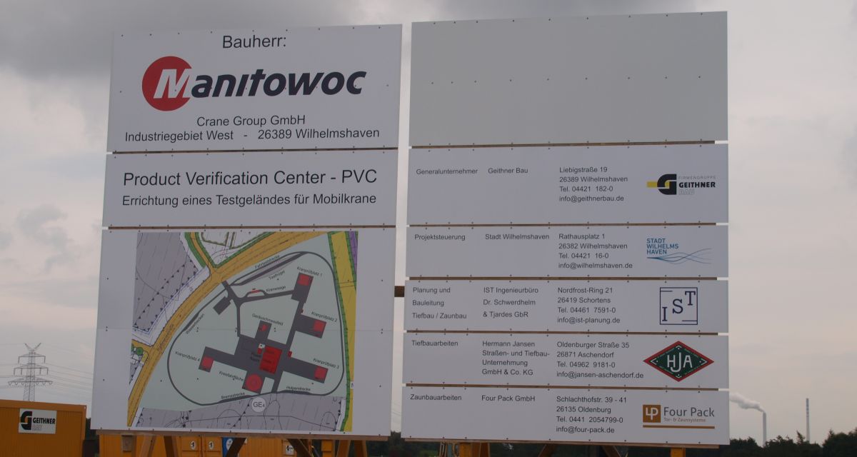 Wilhelmshaven: Bauplan wird eingehalten