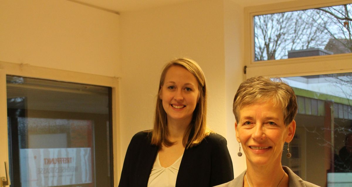 Das Team des Bürgerhaus Schortens: Lotta Klein (hinten), Stefan de Buhr und Carola Holm.