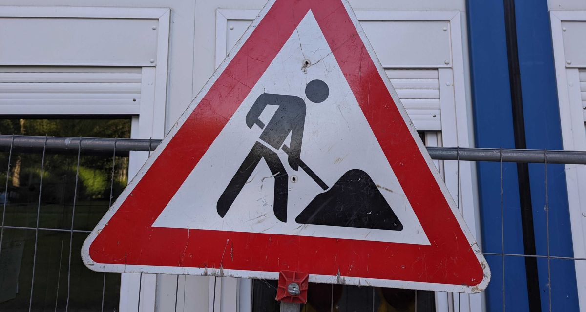 Baustelle Bauarbeiten