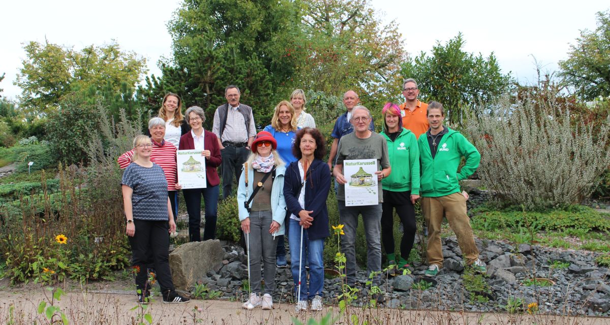 ZU sehen sind die Verantwortlichen für das Naturkarussell 2025.