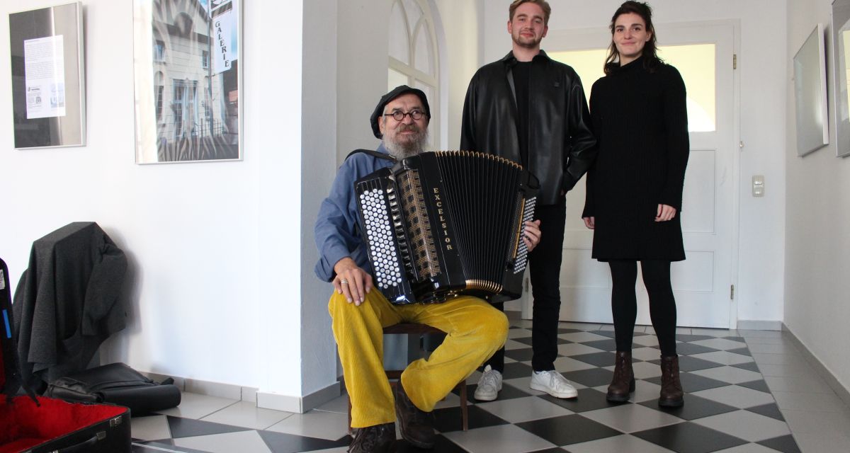 Thomas Denker, Gregor Scheil und Steffi Baur 