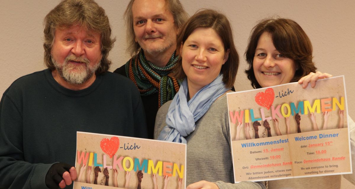 Sande: Zweites Willkommensfest