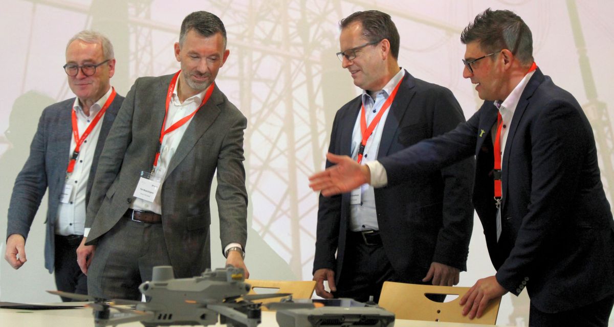 Manfred Weisensee, Tim Meyerjürgens, Simon Konzelmann und Sebastian Azer