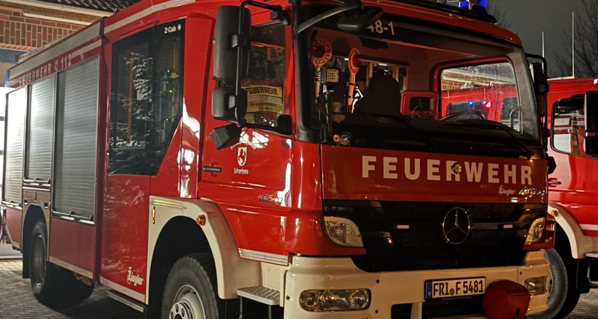 Feuerwehr Schortens erhält neue Feuerwehrfahrzeuge