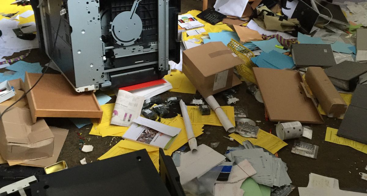 Einbruch ins Gemeindehaus