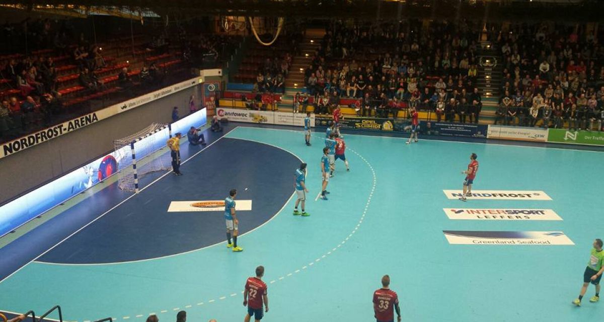Nordfrost-Arena Handball Innenansicht