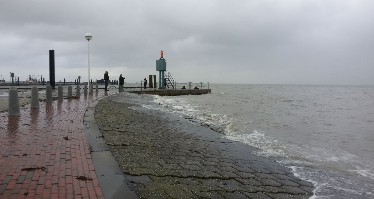 Sturmflutwarnung für Nordseeküste