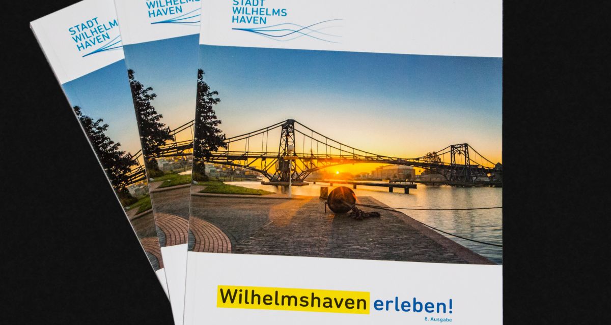 Die Bürgerbroschüre Wilhelmshaven erleben 2017